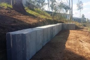 Concrete Block Wall